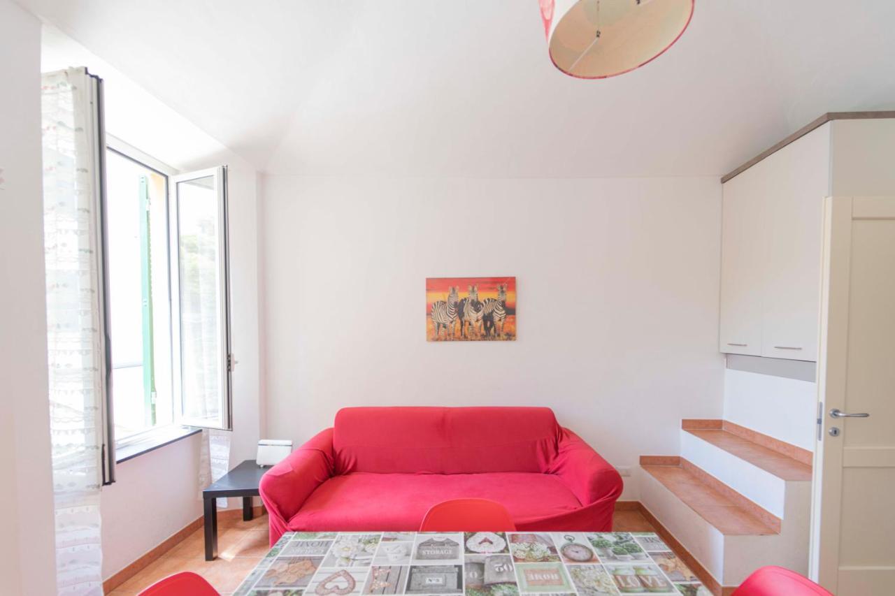 096 - Casa Al Borgo Cavi Di Lavagna, 150 Metri Dal Mare Leilighet Eksteriør bilde