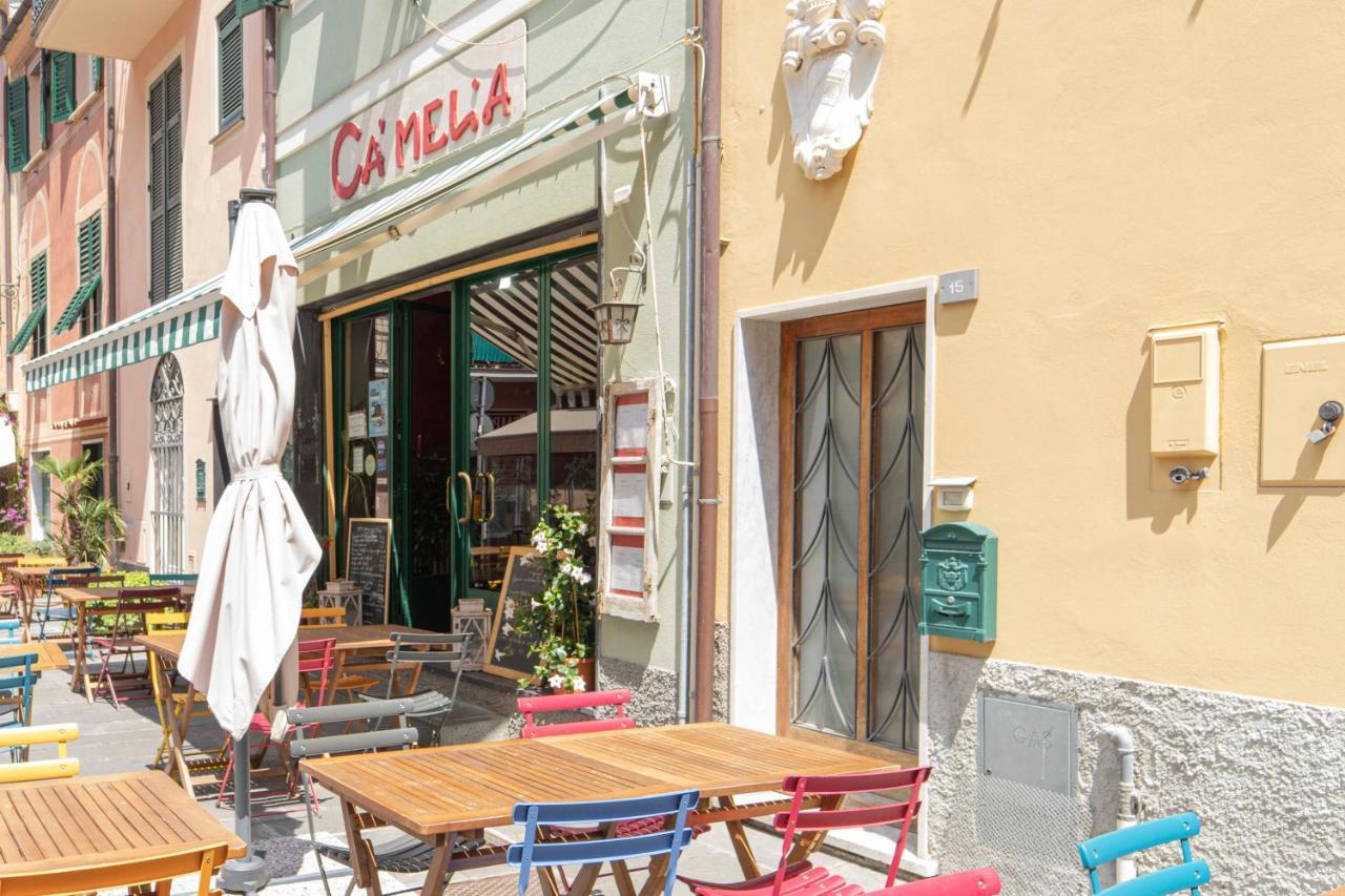 096 - Casa Al Borgo Cavi Di Lavagna, 150 Metri Dal Mare Leilighet Eksteriør bilde