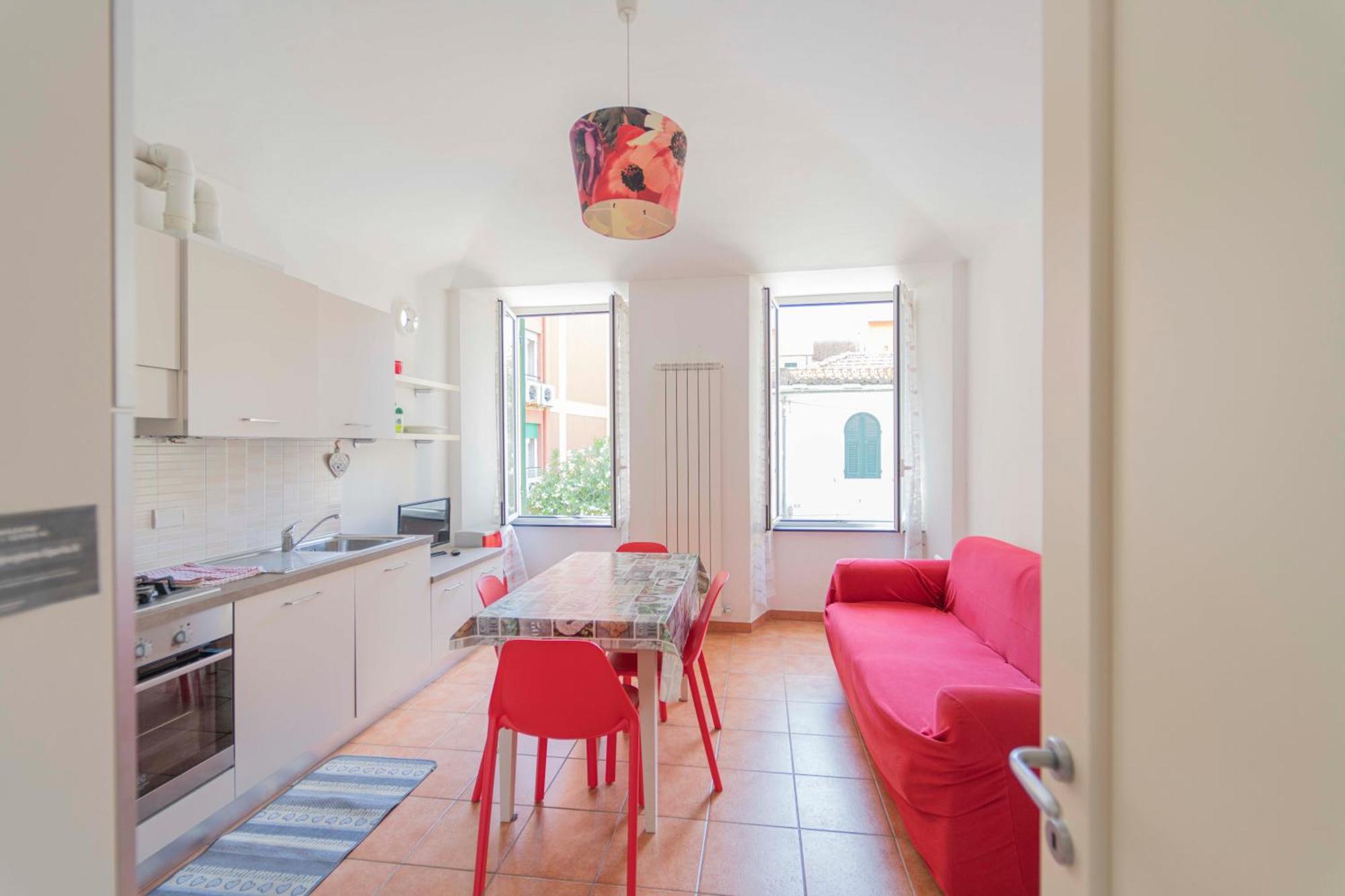 096 - Casa Al Borgo Cavi Di Lavagna, 150 Metri Dal Mare Leilighet Eksteriør bilde
